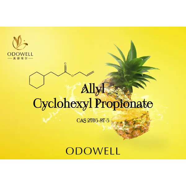 Allyl Cyclohexyl Propionate – Pineapple Ester dari ODOWELL untuk Wewangian Buah yang Cerah dan Tahan Lama